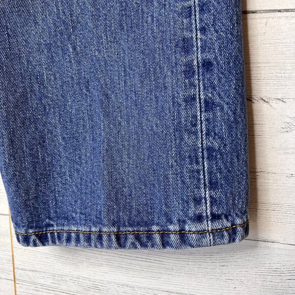 Levis Jeans Mens Size 32 X 30 Blue 501 Button Fly Medium Wash 100% Cotton - Picture 5 of 16